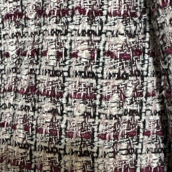 Veronica Beard Size 10 Double Breasted Theron Tweed Blazer Jacket Purple Pink - Picture 11 of 15